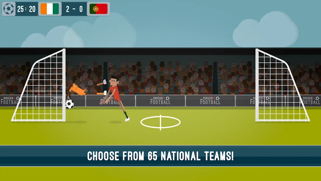 Soccer Is Football (оккер Из Футбол)  [МОД Бесконечные деньги] Screenshot 3