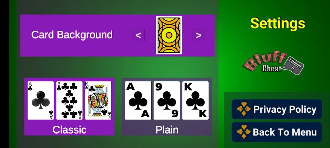 Bluff Card Game (Блеф карточная игра)  [МОД Unlocked] Screenshot 2