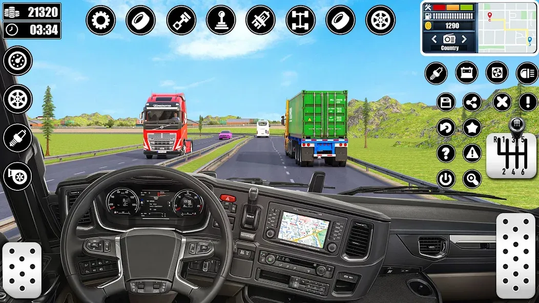 Cargo Delivery Truck Games 3D (Карго Деливери Трак Игры 3D)  [МОД Mega Pack] Screenshot 4