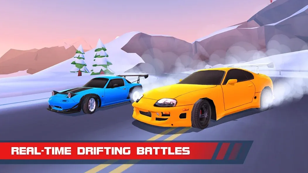 Drift Clash Online Racing (Дрифт Клаш)  [МОД Unlocked] Screenshot 2