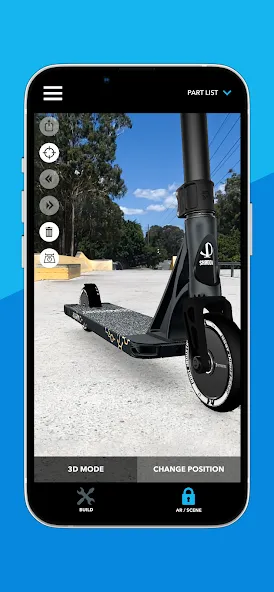 Scooter 3D custom builder (Скутер 3D настраиваемый конструктор)  [МОД Menu] Screenshot 4