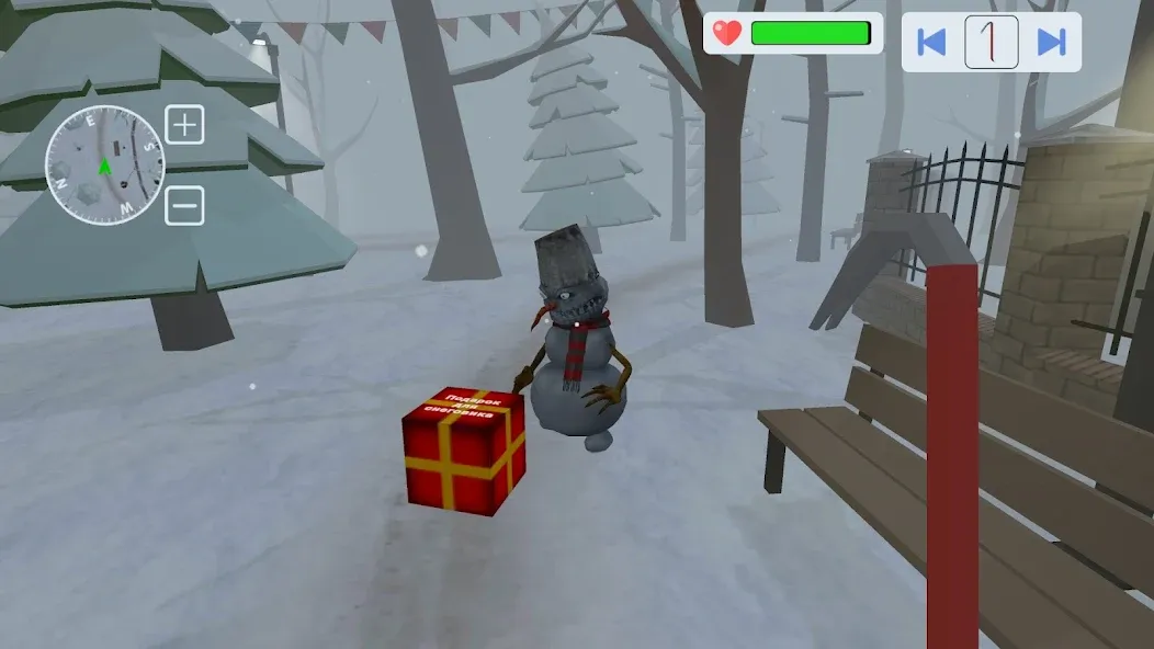 Evil Snowmen 2 (Ивил Сномен 2)  [МОД Много монет] Screenshot 5