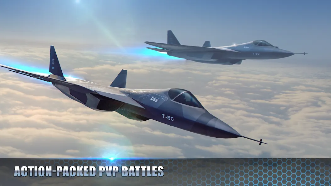 Modern Warplanes: PvP Warfare (Модерн Варплейнс)  [МОД Меню] Screenshot 1