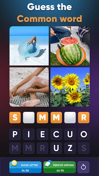 4 Pics 1 Word: Guessing Games  [МОД Mega Pack] Screenshot 1