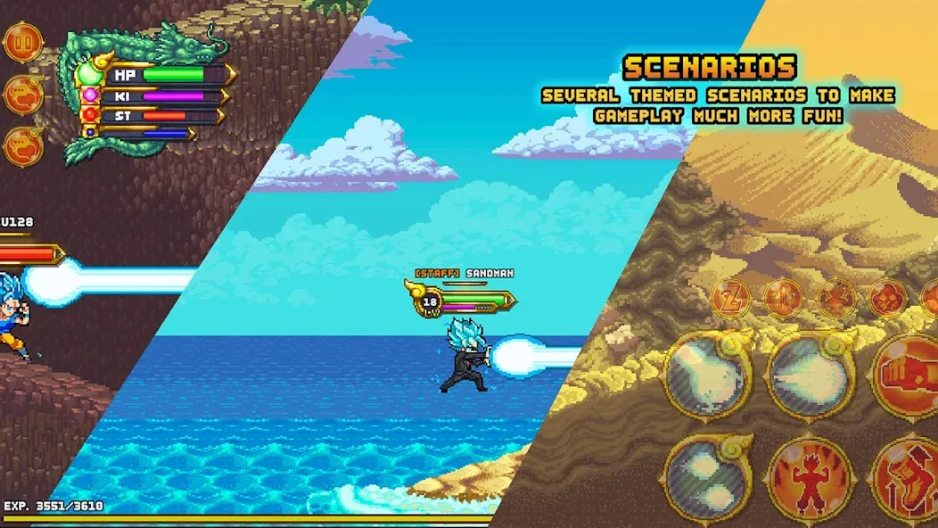 XENO BALL: LEGENDS WARRIORS (Ксено болл)  [МОД Menu] Screenshot 3