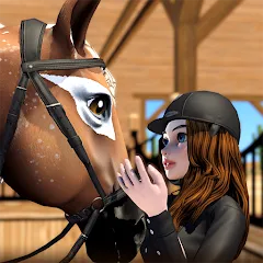 Взломанная Star Equestrian - Horse Ranch (Стар Иквестриан)  [МОД Unlocked] - последняя версия apk на Андроид