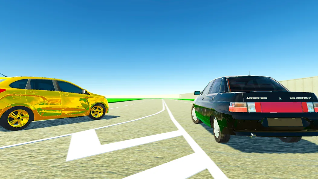 Lada Drift Simulator - Online  [МОД Меню] Screenshot 3