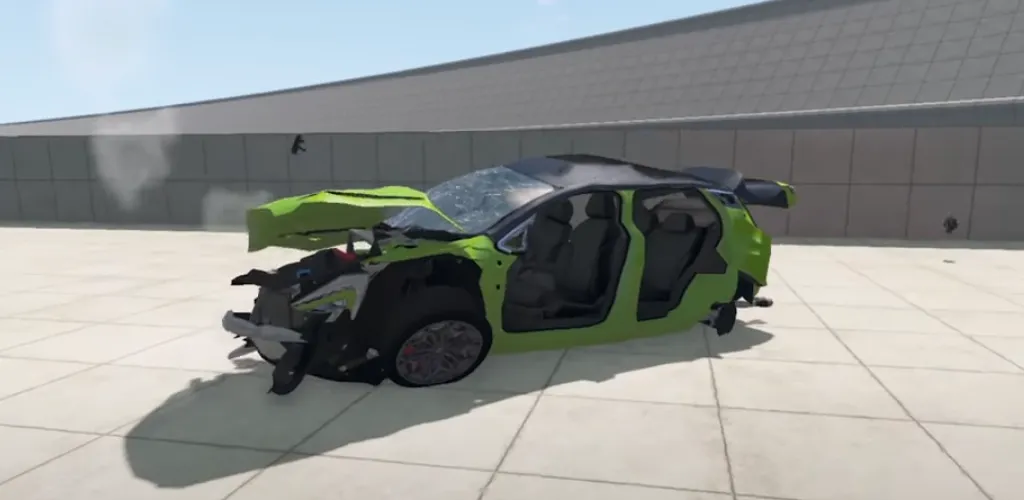 Realistic Car Crash Simulator  [МОД Mega Pack] Screenshot 4