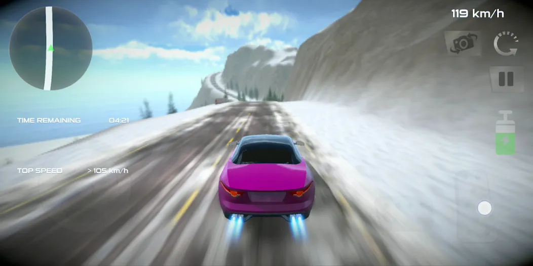 Rally Car : Extreme Fury Race (Ралли Кар)  [МОД Бесконечные деньги] Screenshot 3