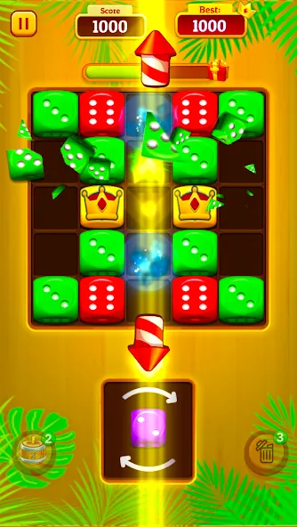 Dice Merge: Dice Mania Game (Дайс Мердж)  [МОД Unlimited Money] Screenshot 4