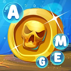 Взлом Gold for words: anagram games  [МОД Menu] - полная версия apk на Андроид