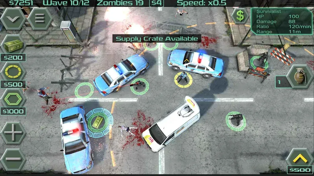 Zombie Defense (Зомби Дефенс)  [МОД Много монет] Screenshot 3