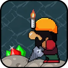 Скачать взлом Dan the Dungeon Digger (Дэн Данжн Диггер)  [МОД Бесконечные деньги] - стабильная версия apk на Андроид