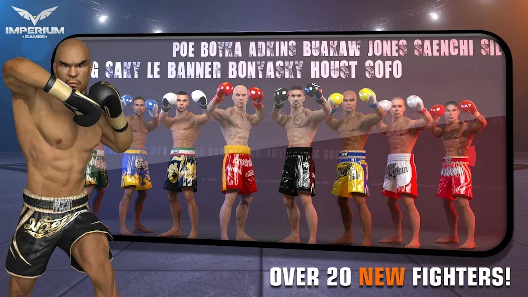 Muay Thai 2 - Fighting Clash (Муай Тай 2)  [МОД Unlocked] Screenshot 3