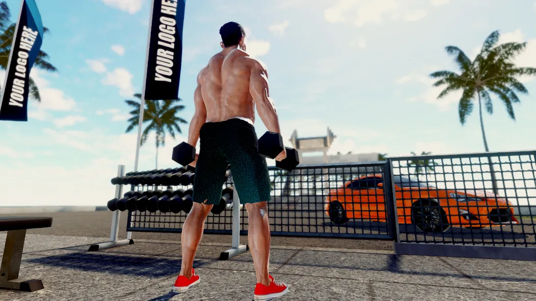 Iron Muscle IV - GYM simulator (Айрон Масл АйВи)  [МОД Unlocked] Screenshot 2