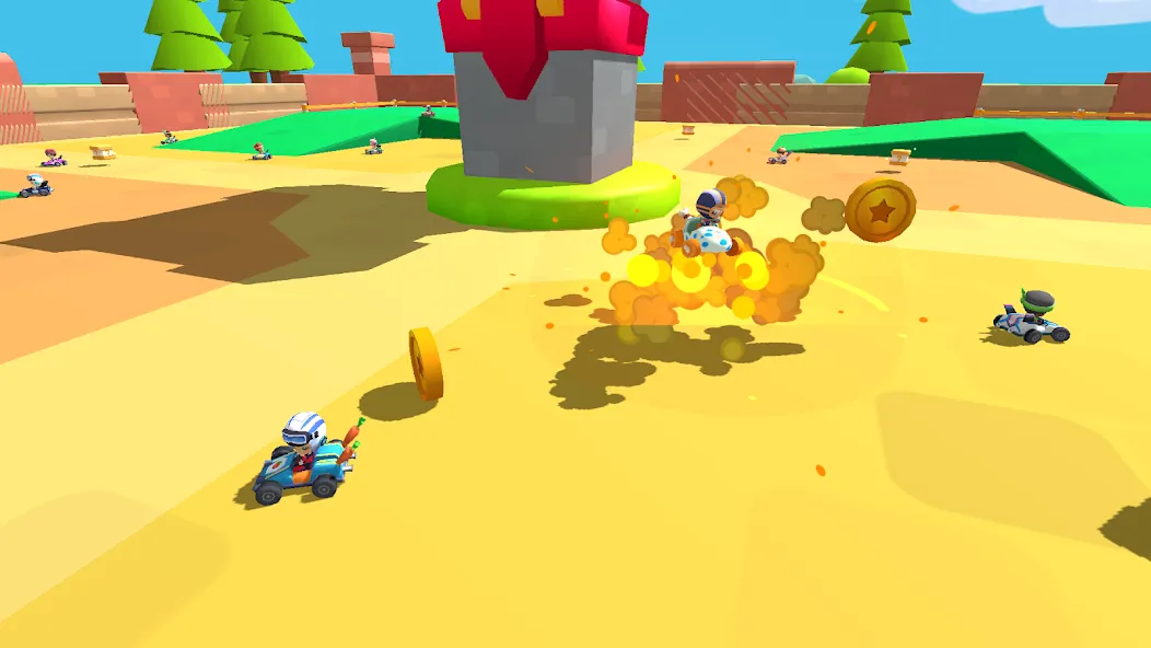 Kart Royale!  [МОД Бесконечные деньги] Screenshot 3