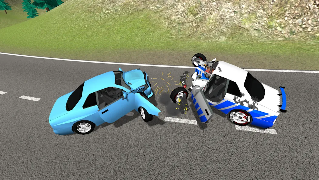 Car Destruction Simulator 3D (Кар Деструкшн Симулятор 3Д)  [МОД Много монет] Screenshot 2