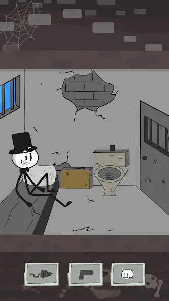 Prison Break: Stick Story (Призон Брейк)  [МОД Много монет] Screenshot 1