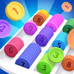 Взлом Coin Sort (Коин сорт)  [МОД Много денег] - полная версия apk на Андроид