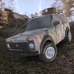 Взломанная Forest Roads. Niva  [МОД Бесконечные деньги] - полная версия apk на Андроид