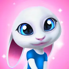 Взлом Bu Bunny - Cute pet care game  [МОД Много монет] - стабильная версия apk на Андроид