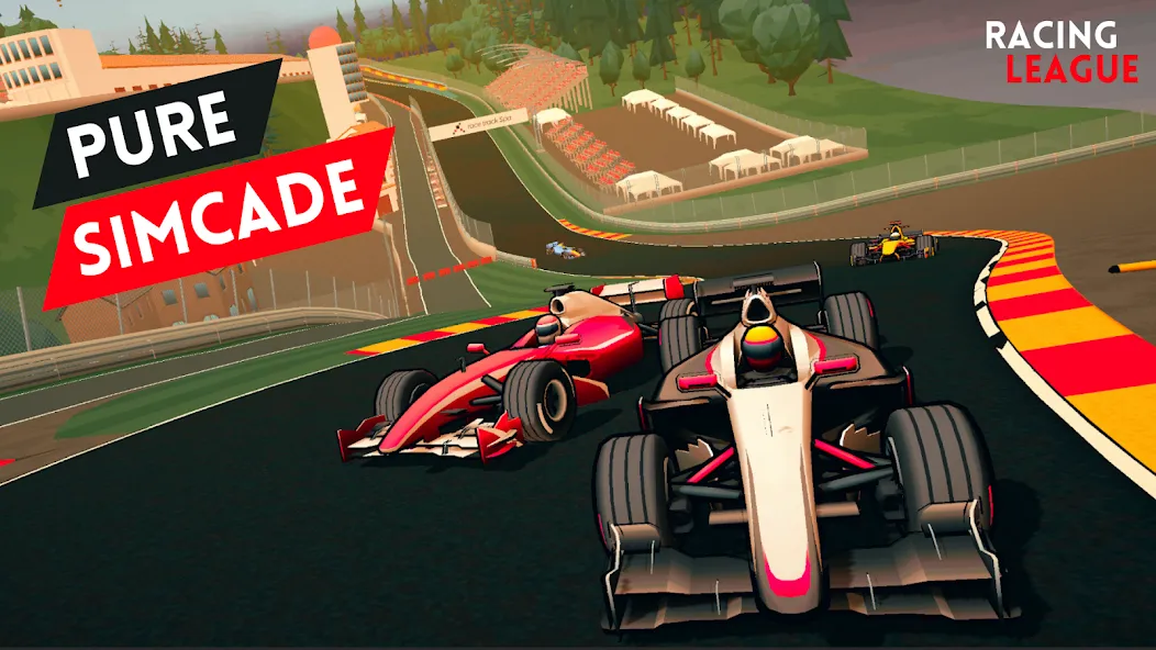 Racing League: 3D Race Offline (Рейсинг Лига)  [МОД Unlimited Money] Screenshot 1