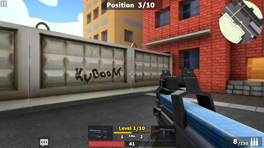 KUBOOM 3D: FPS Shooting Games  [МОД Menu] Screenshot 1