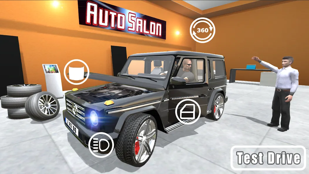 Offroad G-Class  [МОД Unlocked] Screenshot 1