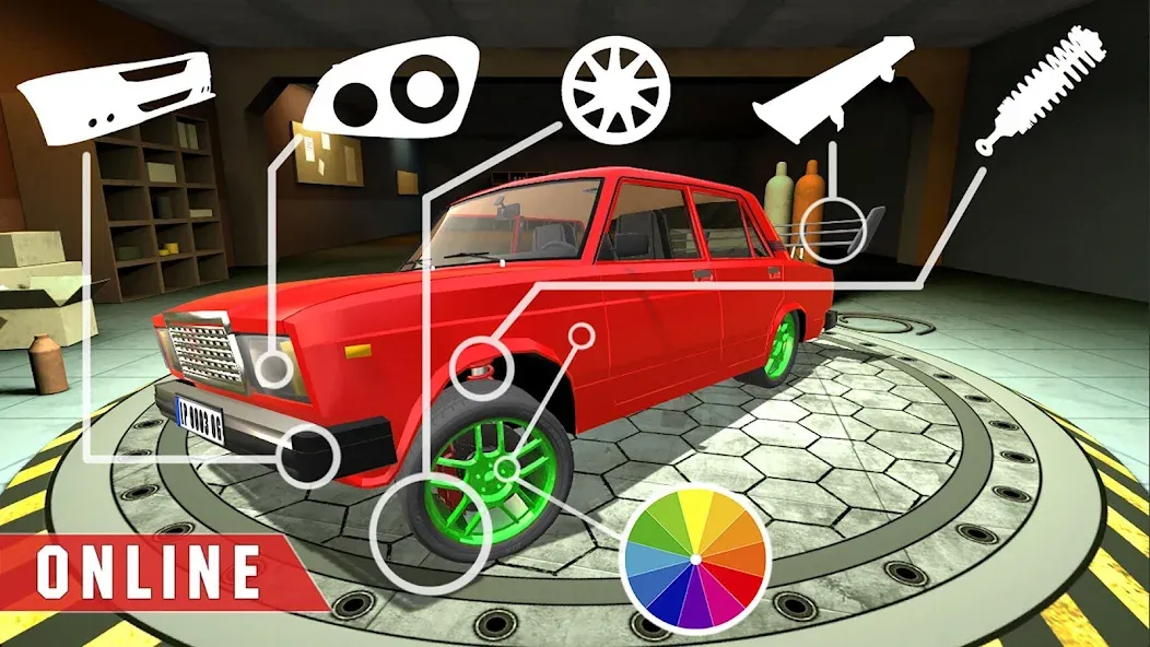 Real Cars Online Racing  [МОД Unlimited Money] Screenshot 1