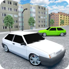 Взлом Russian Cars: 8 in City  [МОД Unlimited Money] - последняя версия apk на Андроид