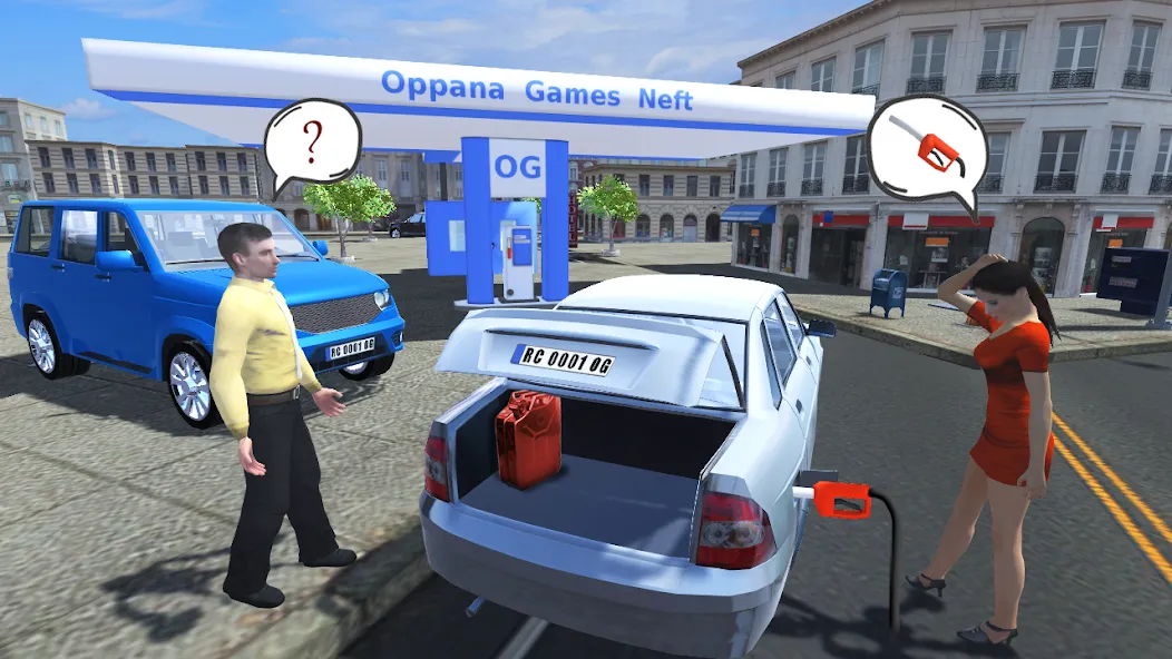 Russian Cars Simulator  [МОД Много денег] Screenshot 5