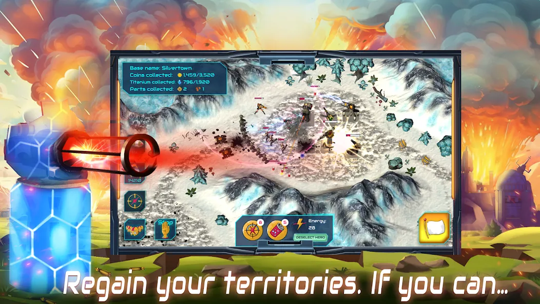 Boulder Base: Defense Strategy (Боулдер Бейс)  [МОД Menu] Screenshot 5