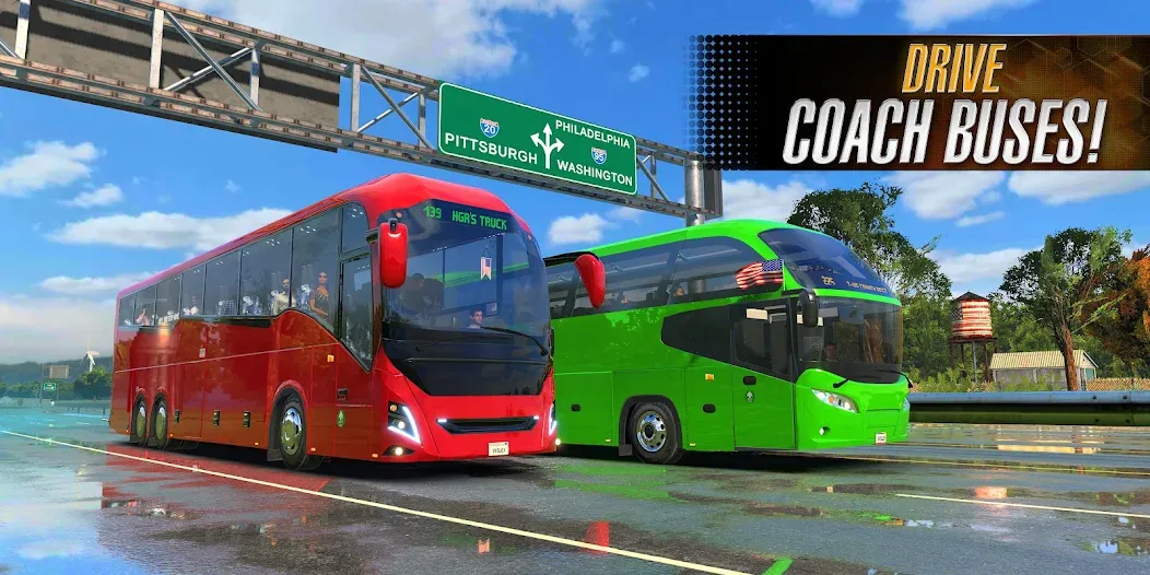 Bus Simulator 2023 (Бус Симулятор 2023)  [МОД Бесконечные деньги] Screenshot 3