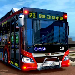 Взломанная Bus Simulator 2023 (Бус Симулятор 2023)  [МОД Бесконечные деньги] - последняя версия apk на Андроид