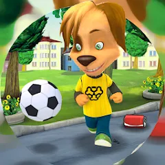 Взломанная Pooches: Street Soccer  [МОД Много денег] - последняя версия apk на Андроид