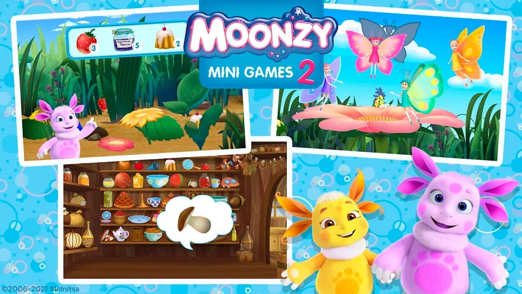 Moonzy: Mini-games for Kids  [МОД Меню] Screenshot 1