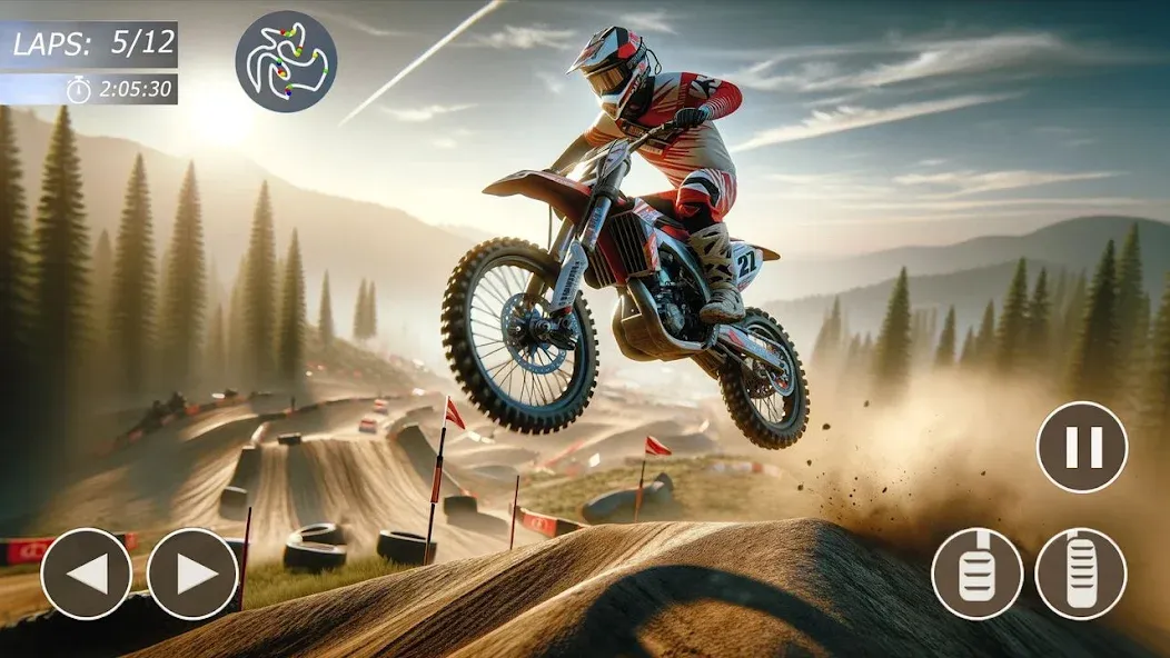 MX Bikes: Motocross Dirt bikes  [МОД Меню] Screenshot 1