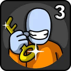 Скачать взлом One Level 3 Stickman Jailbreak (Один Уровень 3)  [МОД Mega Pack] - полная версия apk на Андроид