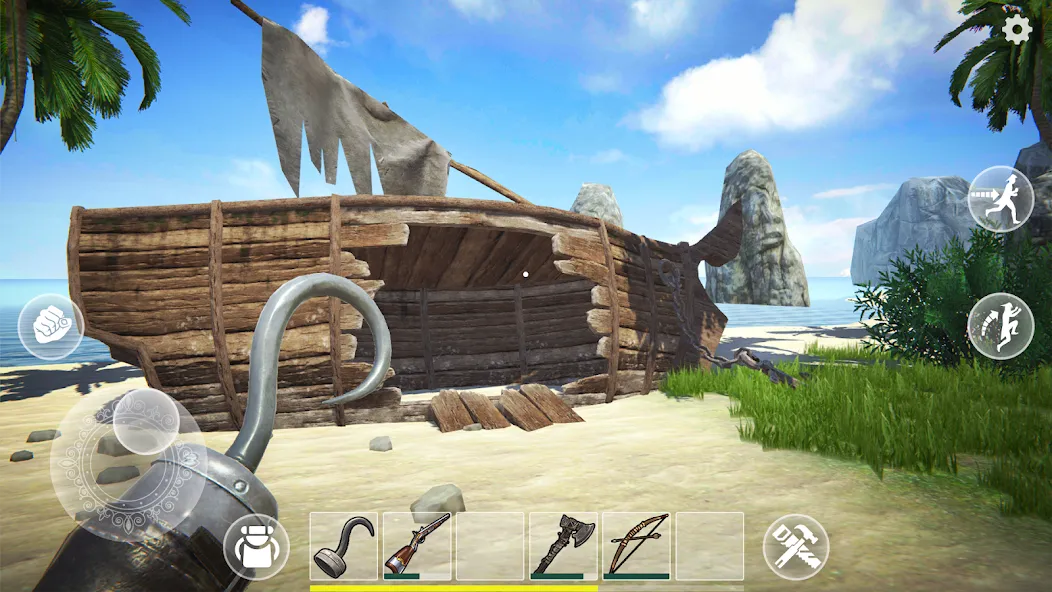 Last Pirate: Survival Island (Ласт Пират)  [МОД Много денег] Screenshot 1