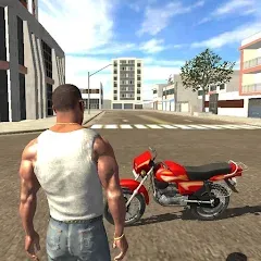 Скачать взломанную Indian Bikes Driving 3D (Индийские мотоциклы Вождение 3D)  [МОД Mega Pack] - последняя версия apk на Андроид