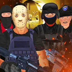 Взлом Justice Rivals 3 Cops&Robbers  [МОД Бесконечные монеты] - стабильная версия apk на Андроид