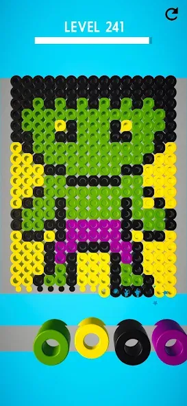 Hama Beads: Colorful Puzzles (Хама бидс)  [МОД Бесконечные монеты] Screenshot 2