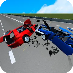 Взломанная Car Crash Simulator: Accident (Кар Симулятор Столкновений)  [МОД Unlocked] - стабильная версия apk на Андроид