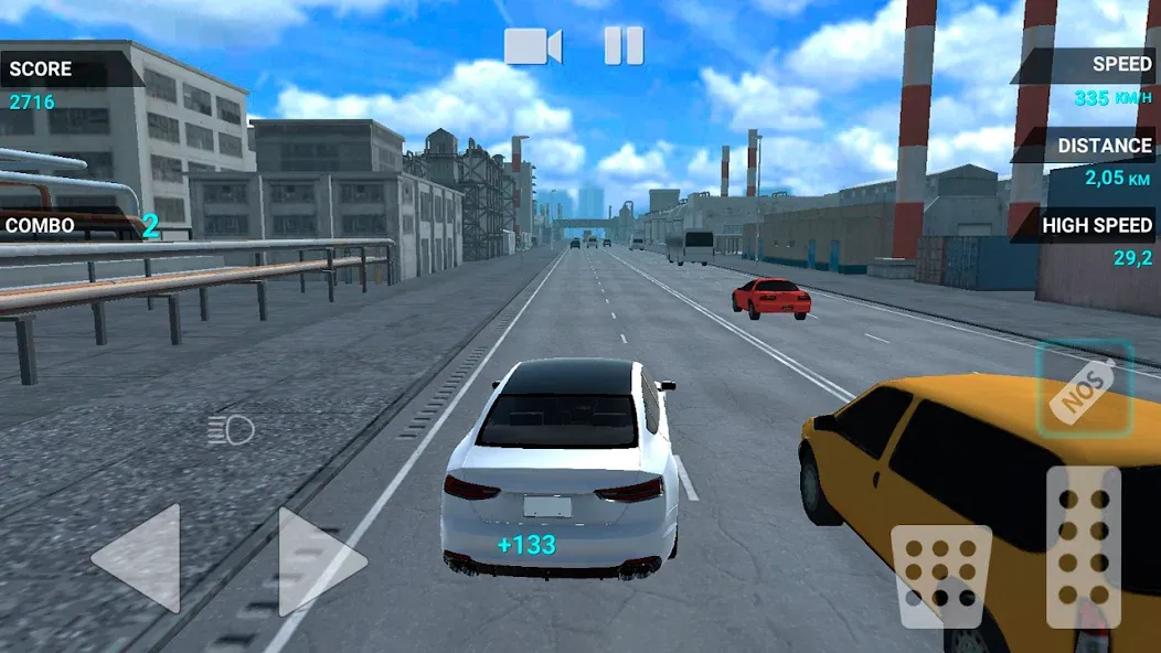 Traffic Racer Speeding Highway (Трафик Рейсер Скоростная Шоссе)  [МОД Все открыто] Screenshot 1