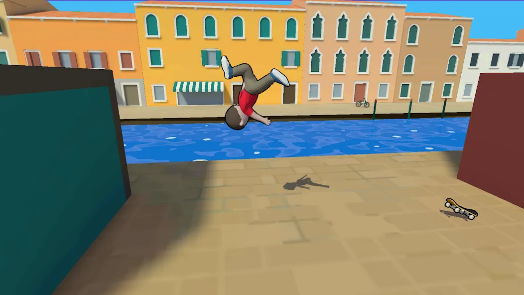 Skate King: Skateboard Stunts (Скейт Кинг)  [МОД Много денег] Screenshot 1