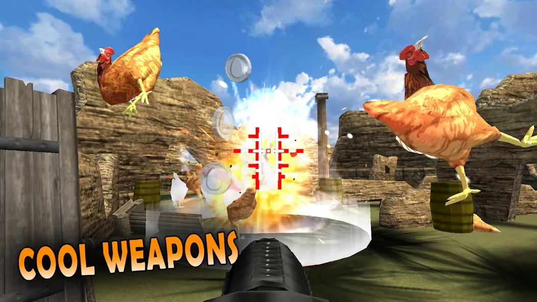 Cluck Shot: Chicken War FPS (Клак Шот)  [МОД Unlocked] Screenshot 4