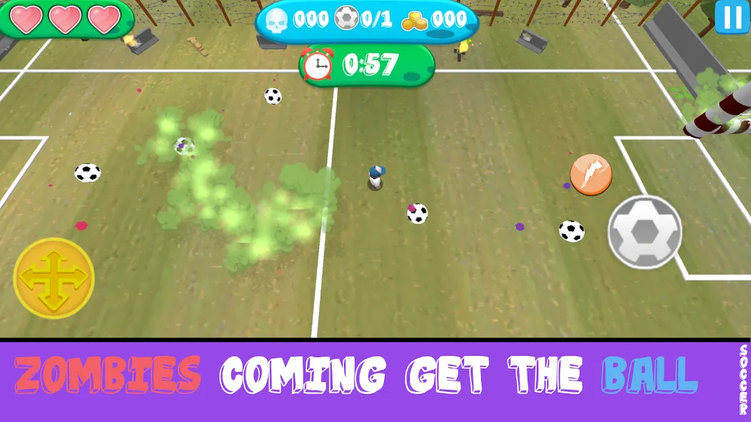 Soccer Apocalypse Survival (Соккер Апокалипсис Сурвивал)  [МОД Unlocked] Screenshot 3