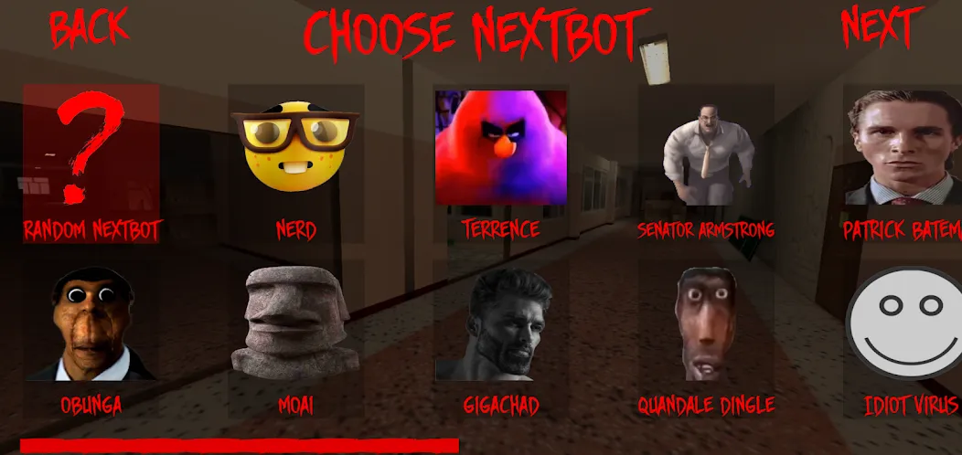 Nextbot chasing (Некстбот чейзинг)  [МОД Mega Pack] Screenshot 1