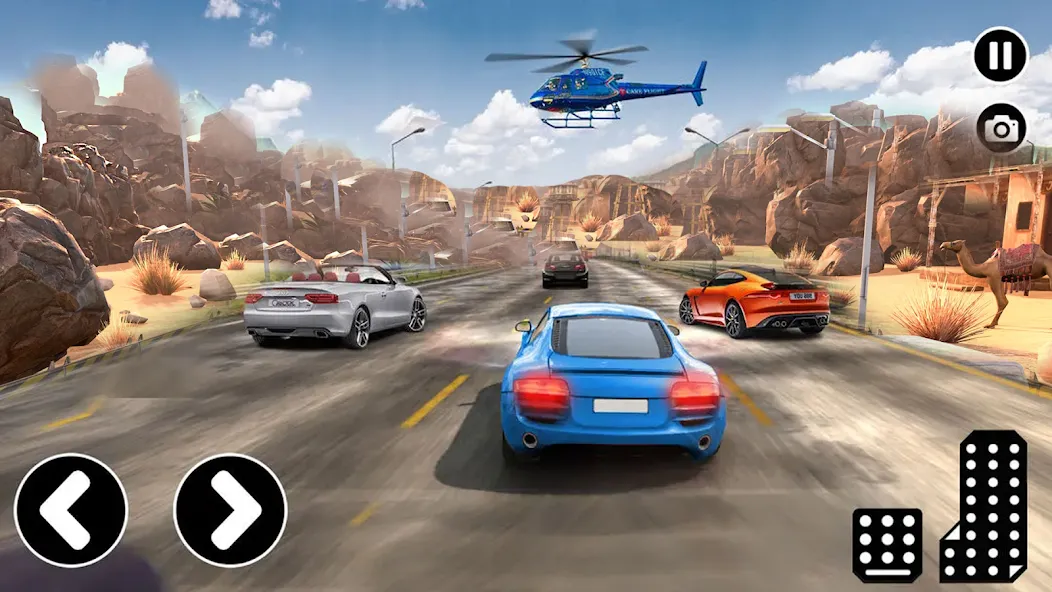 Car Highway Racing for Speed (Трафик Рейсер Трафик игры)  [МОД Меню] Screenshot 2