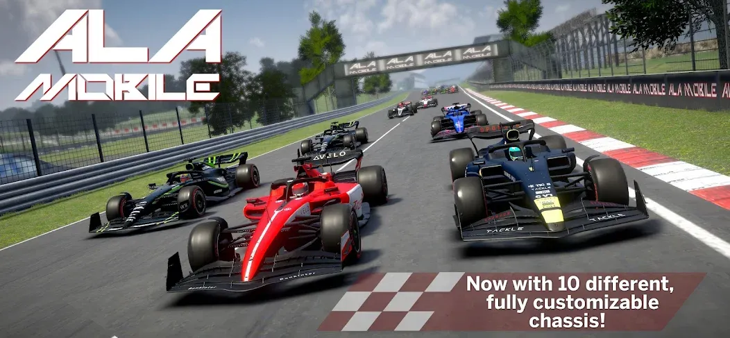 Ala Mobile GP - Formula racing (Ала Мобайл Гран При)  [МОД Unlimited Money] Screenshot 1